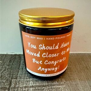 Auelife Scented Vanilla Candle Aromatherapy, Natural Soy - New In Box Quote